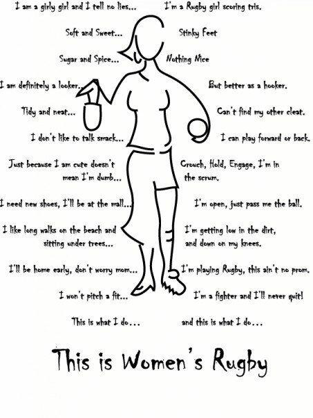 This is women's rugby