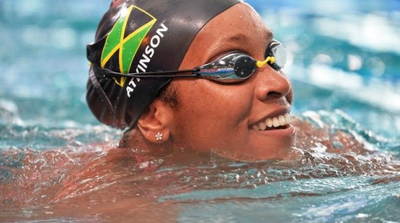 Jamaican swimmer Alia Atkinson