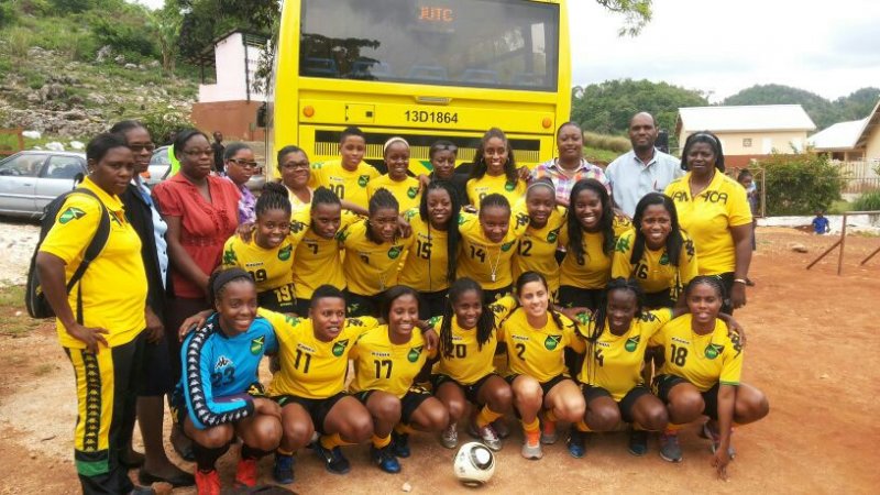 Could Jamaica be the first Caribbean nation to qualify for a Women's Football World Cup (c) Jamaican Football Federation website